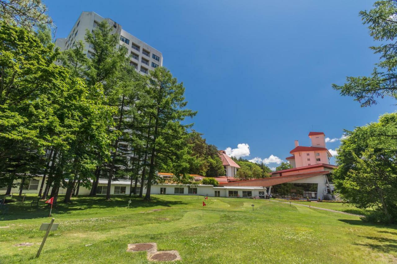 Kusatsu Onsen Hotel Village Bagian luar foto